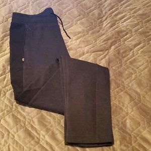 Two tone ponte athlesure pants w/side details